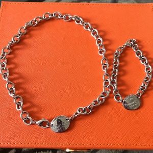 Tiffany & Co Oval Return To Tiffany Set